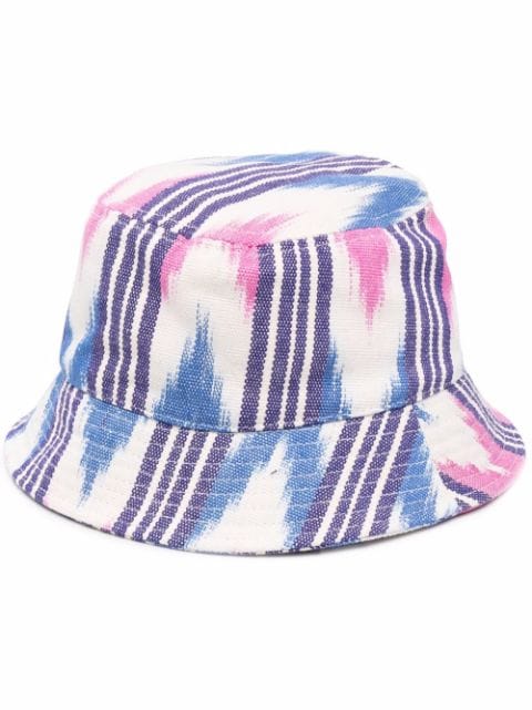 Isabel Marant abstract-pattern bucket hat