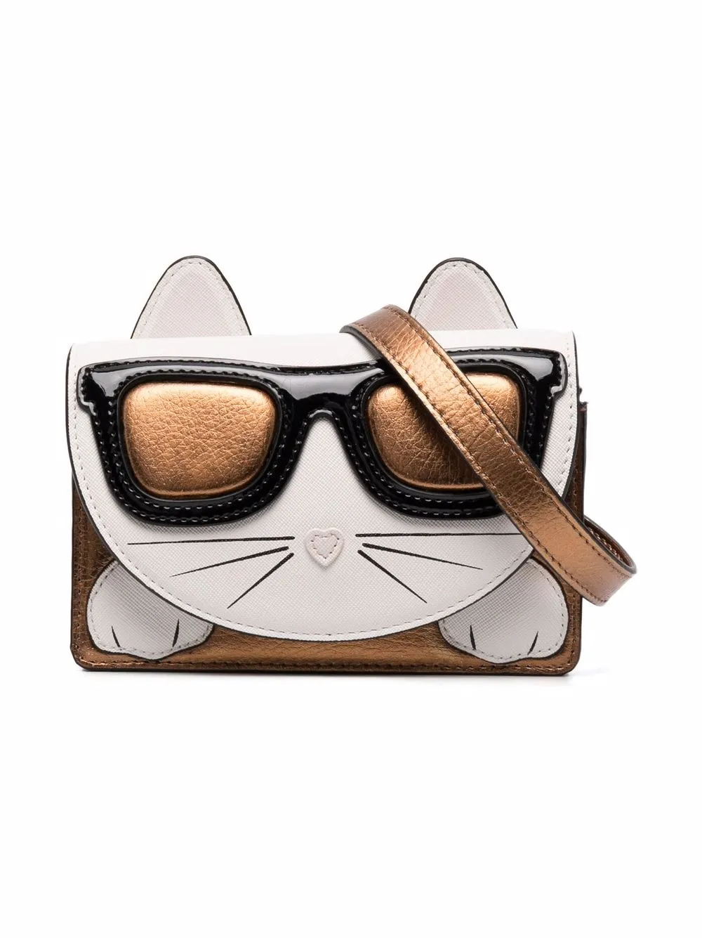 

Karl Lagerfeld Kids Choupette shoulder bag - Brown
