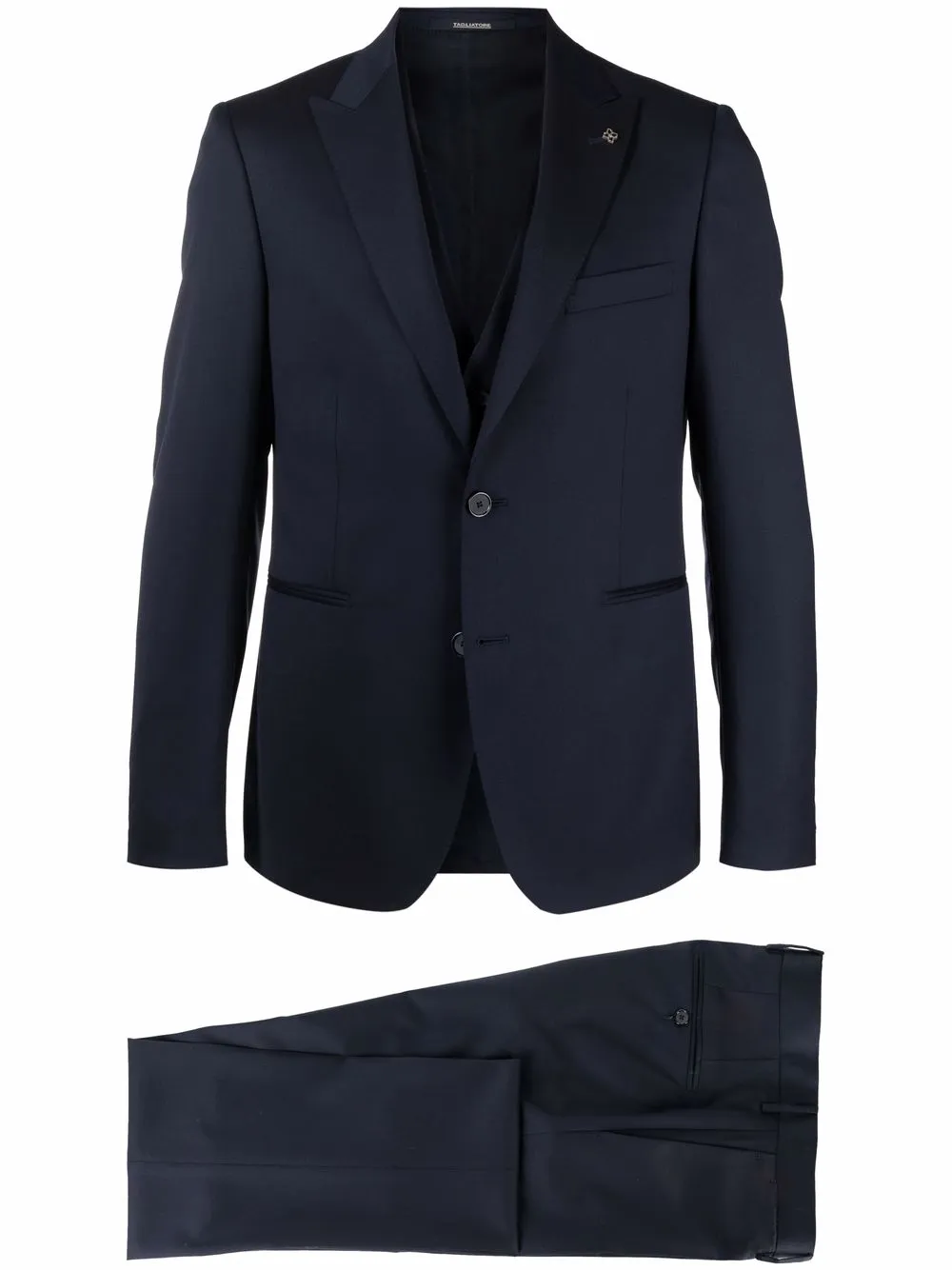 

Tagliatore three-piece tailored suit - Blue