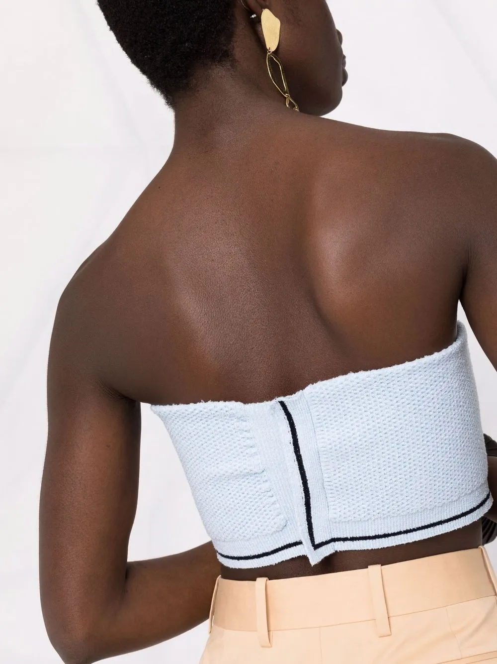 фото Jacquemus топ-бандо без бретелей