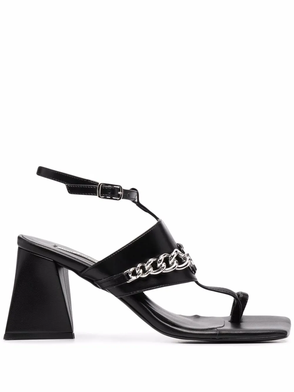 

Karl Lagerfeld chain-link detail sandals - Black