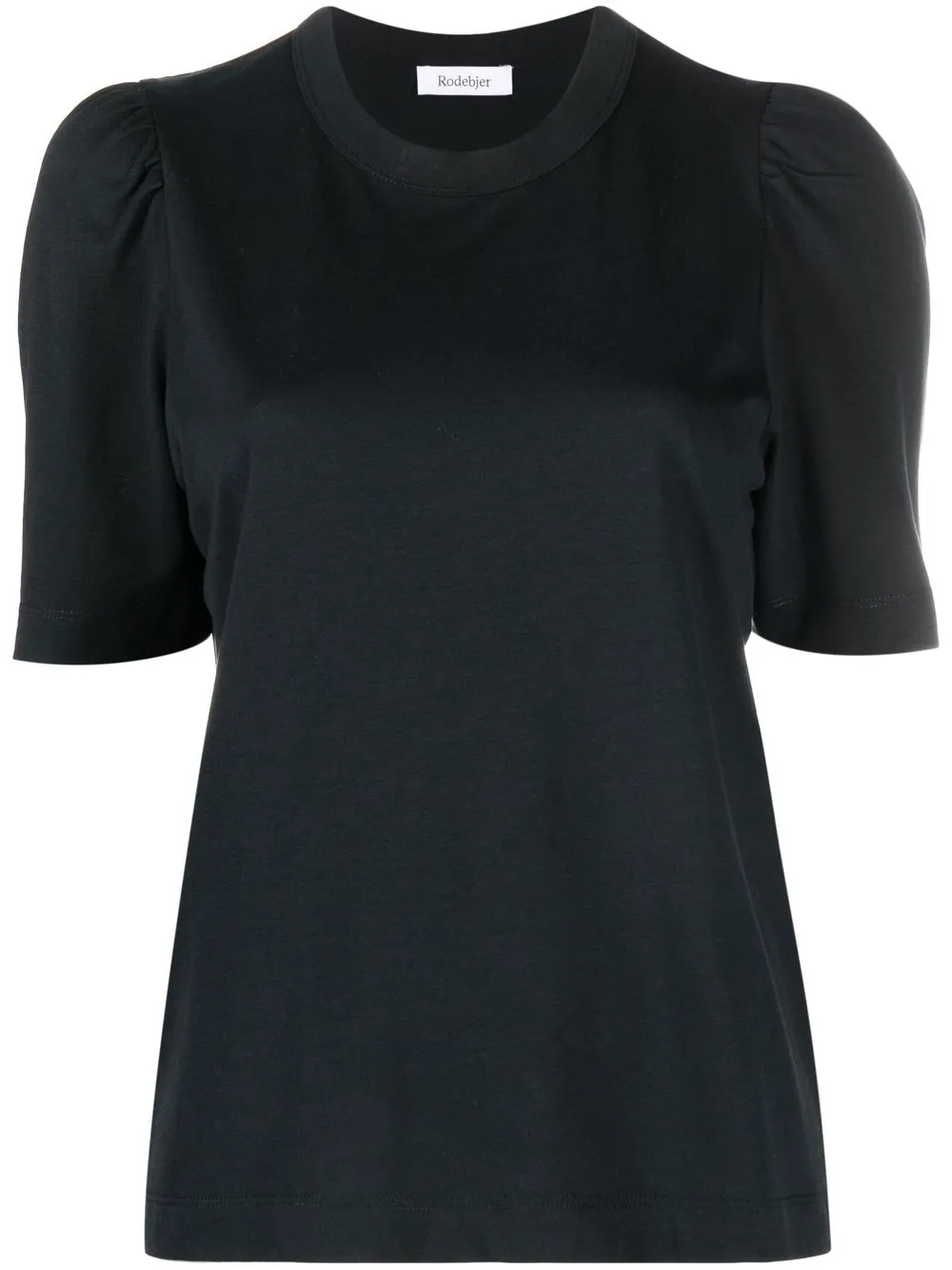 

Rodebjer playera de tejido fino con cuello redondo - Negro