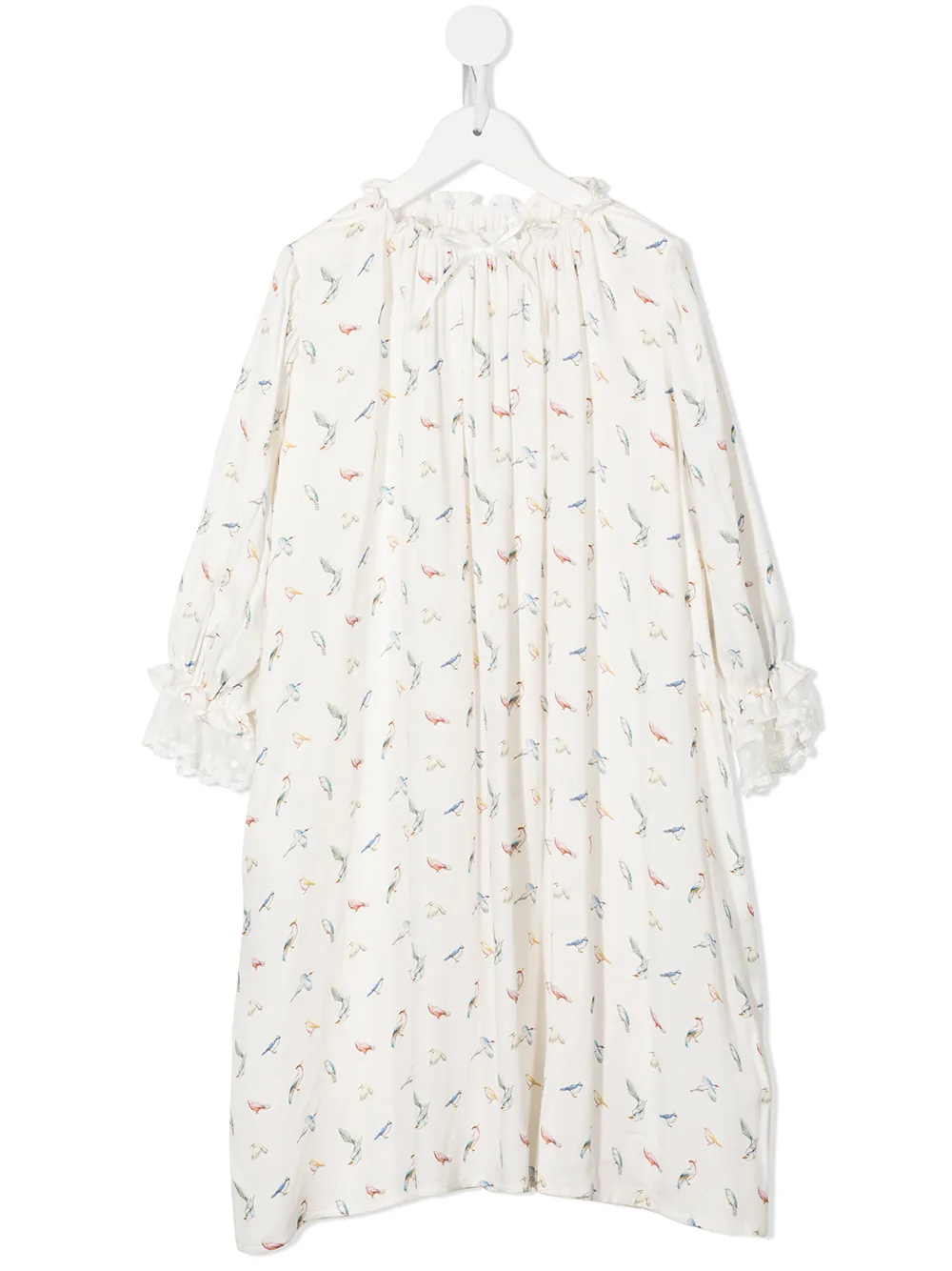 

Amiki Victoria cotton nightdress - White