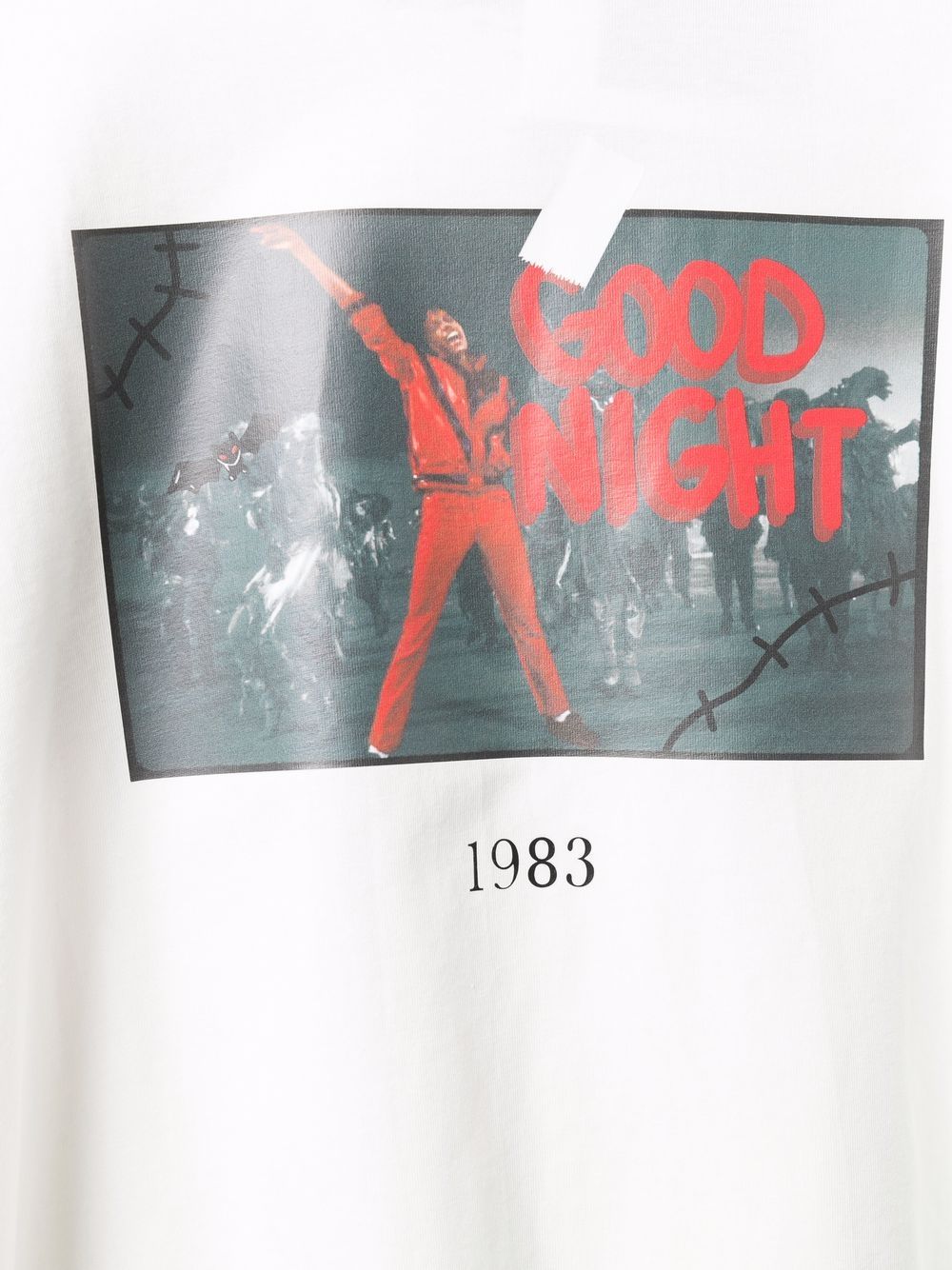 фото Throwback. mj thriller print t-shirt