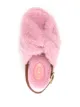 Tod's slingback shearling sandals