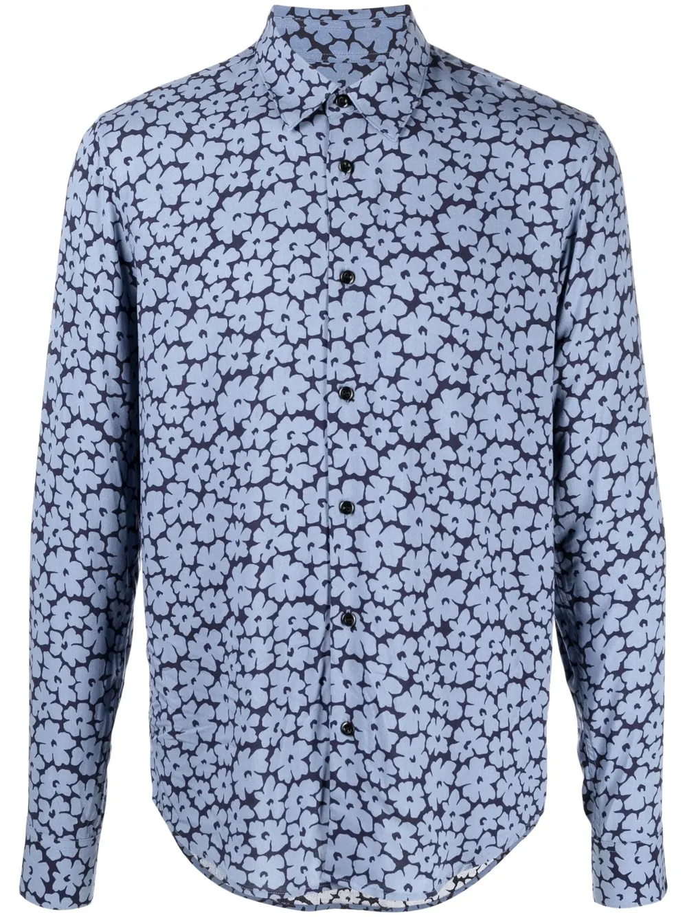 

SANDRO camisa con estampado floral - Azul