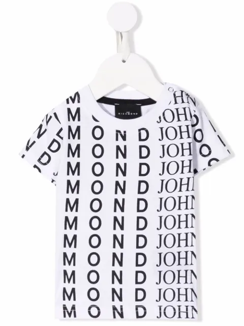 John Richmond Junior تيشيرت بطبعات شعار بالكامل