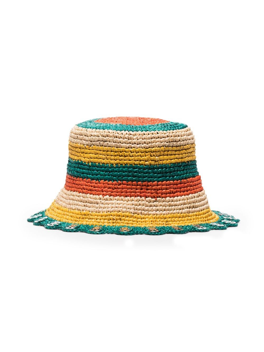 Cheap online shopping deals Rabanne raffia straw hat Women