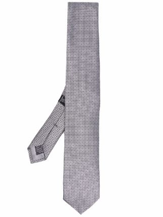 Corneliani geometric-pattern Silk Tie - Farfetch