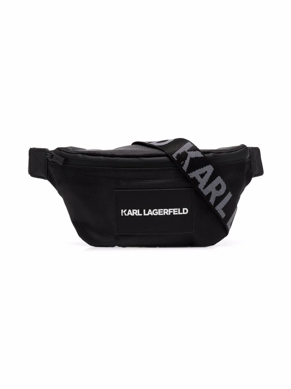Karl Lagerfeld Kids logo-tape bumbag