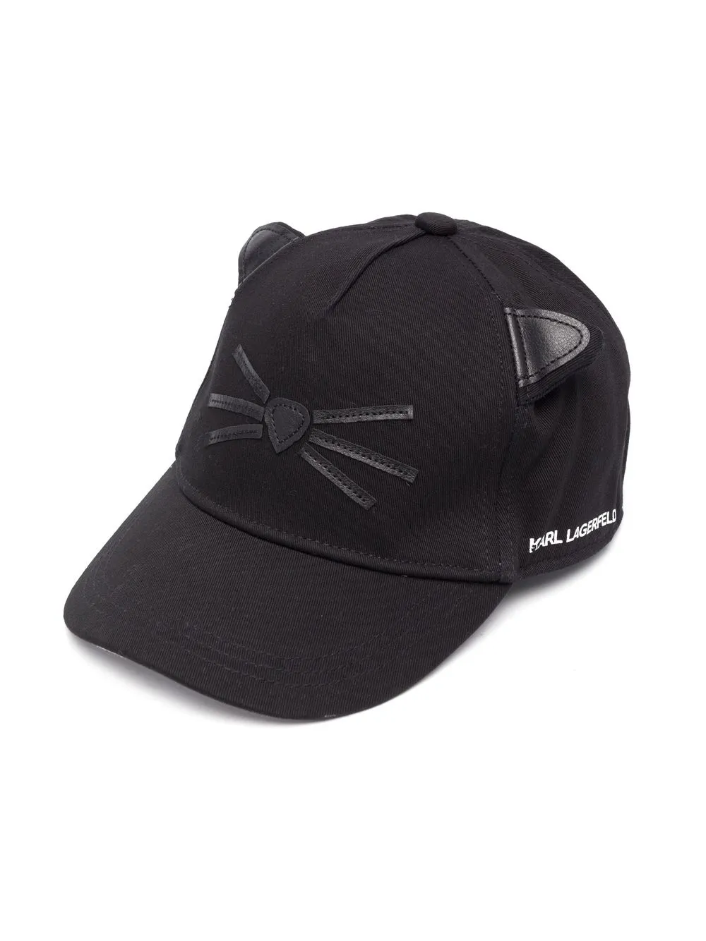 

Karl Lagerfeld Kids gorra Choupette Mustache - Negro