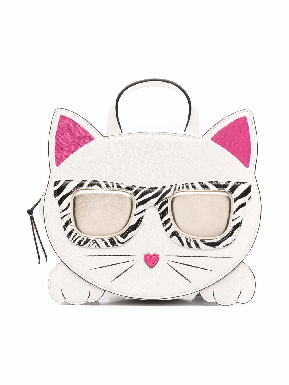 

Karl Lagerfeld Kids mochila Choupette - Blanco