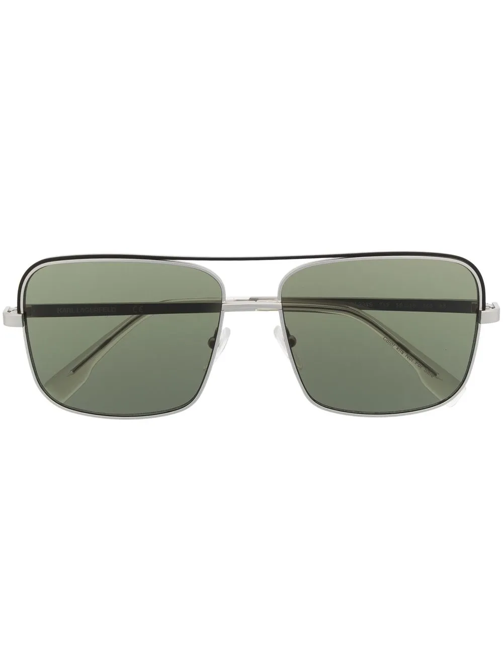

Karl Lagerfeld pilot-frame sunglasses - Silver