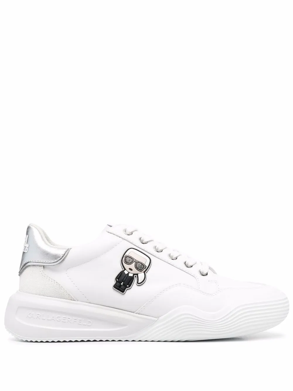 

Karl Lagerfeld tenis bajos Ikonic - Blanco