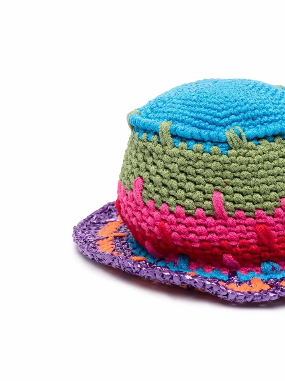 Imagen 2 de ETRO sombrero de ganchillo con logo