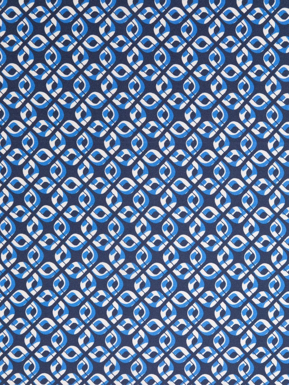 фото Corneliani шелковый платок с геометричным принтом