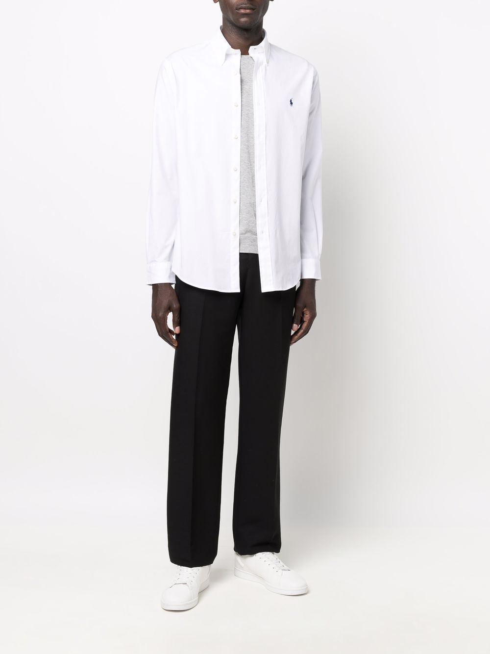 Image 2 of Polo Ralph Lauren قميص بأزرار وشعار 'بولو بوني'