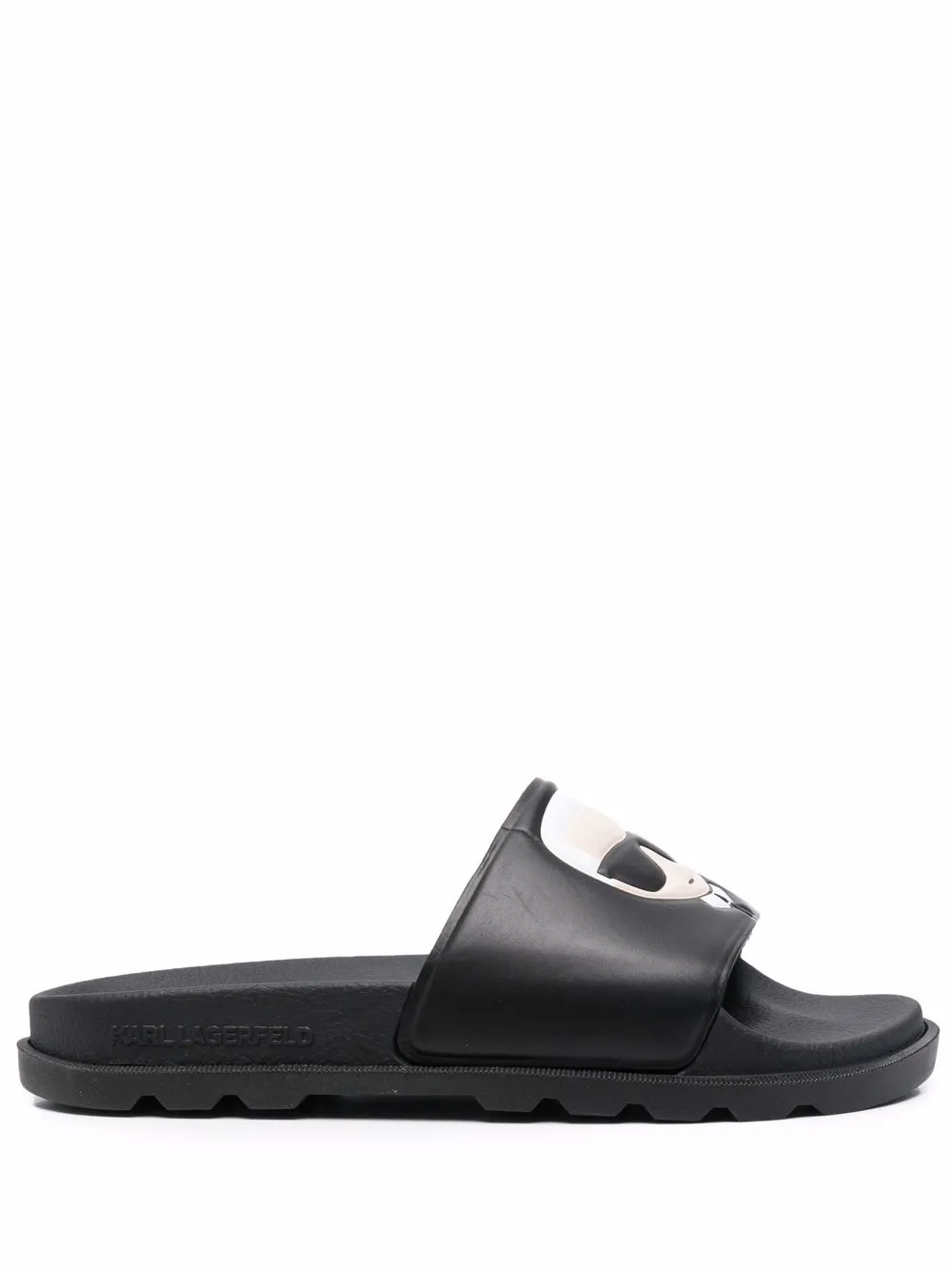 

Karl Lagerfeld sandalias Ikonic - Negro