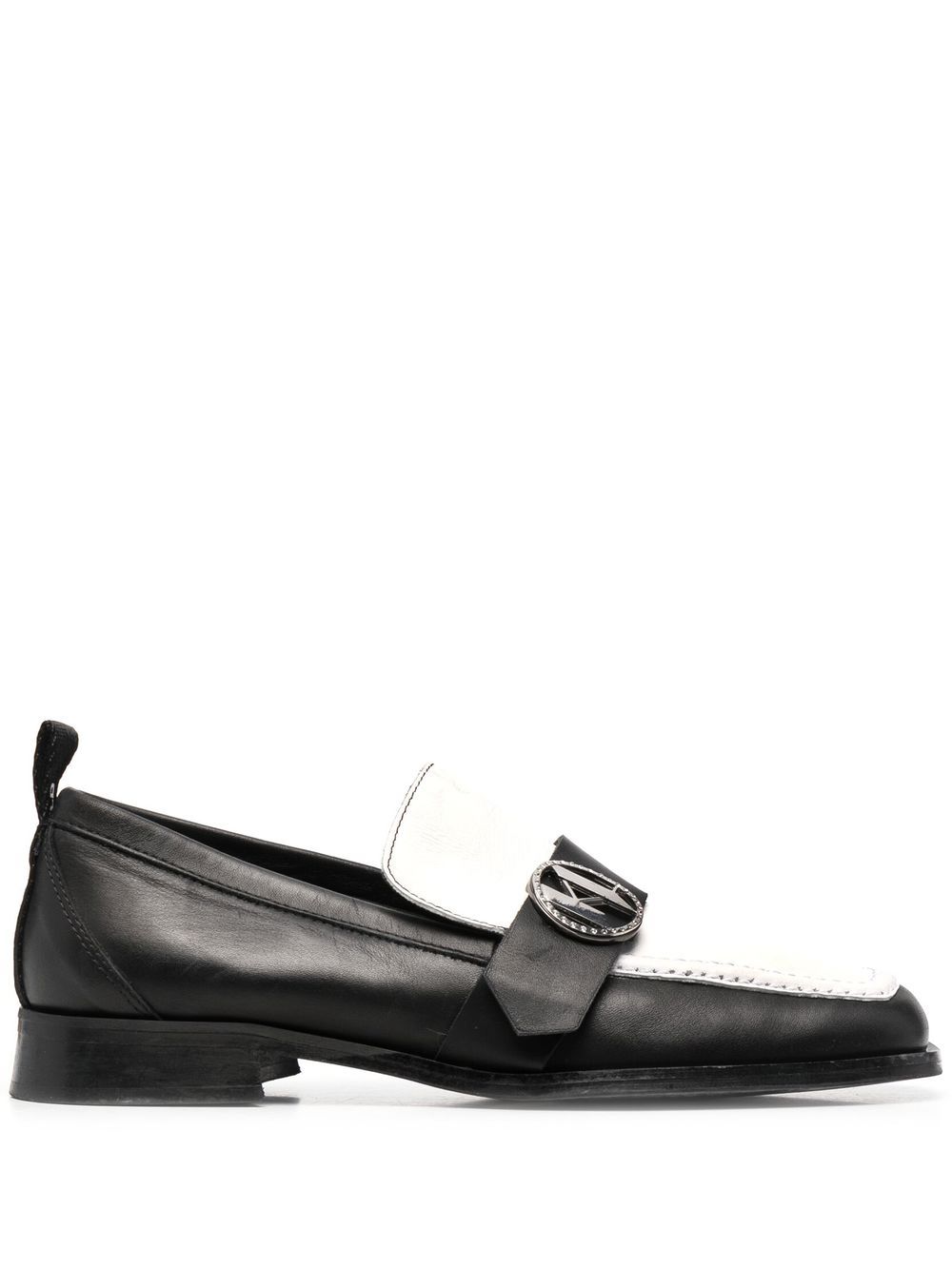 

Karl Lagerfeld two-tone loafers - Black