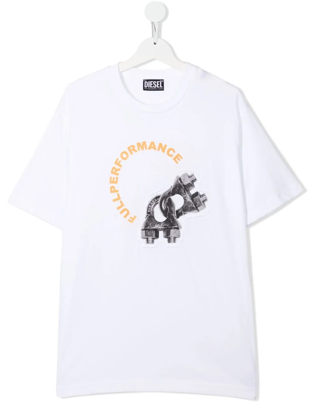 

Diesel Kids playera Full Performance - Blanco