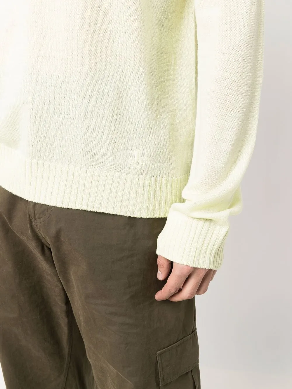 фото Jil sander свитер с круглым вырезом