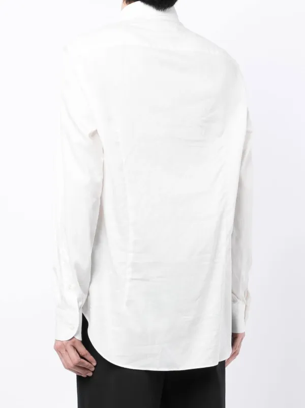 Emporio Armani French Collar Cotton 