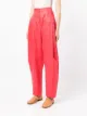 Emporio Armani high-waisted tapered trousers