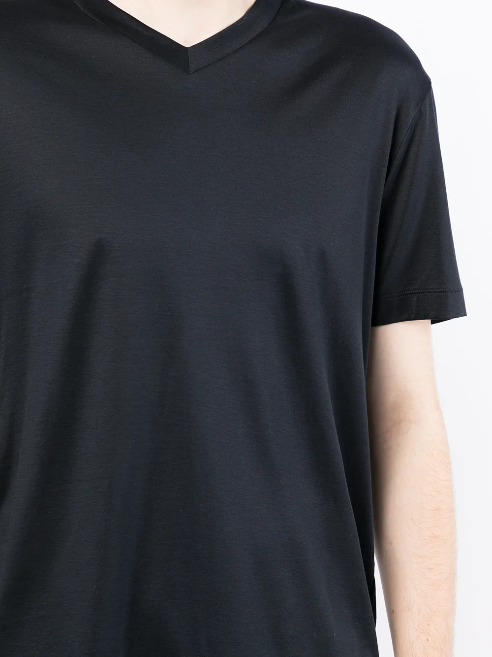 фото Emporio armani футболка с v-образным вырезом