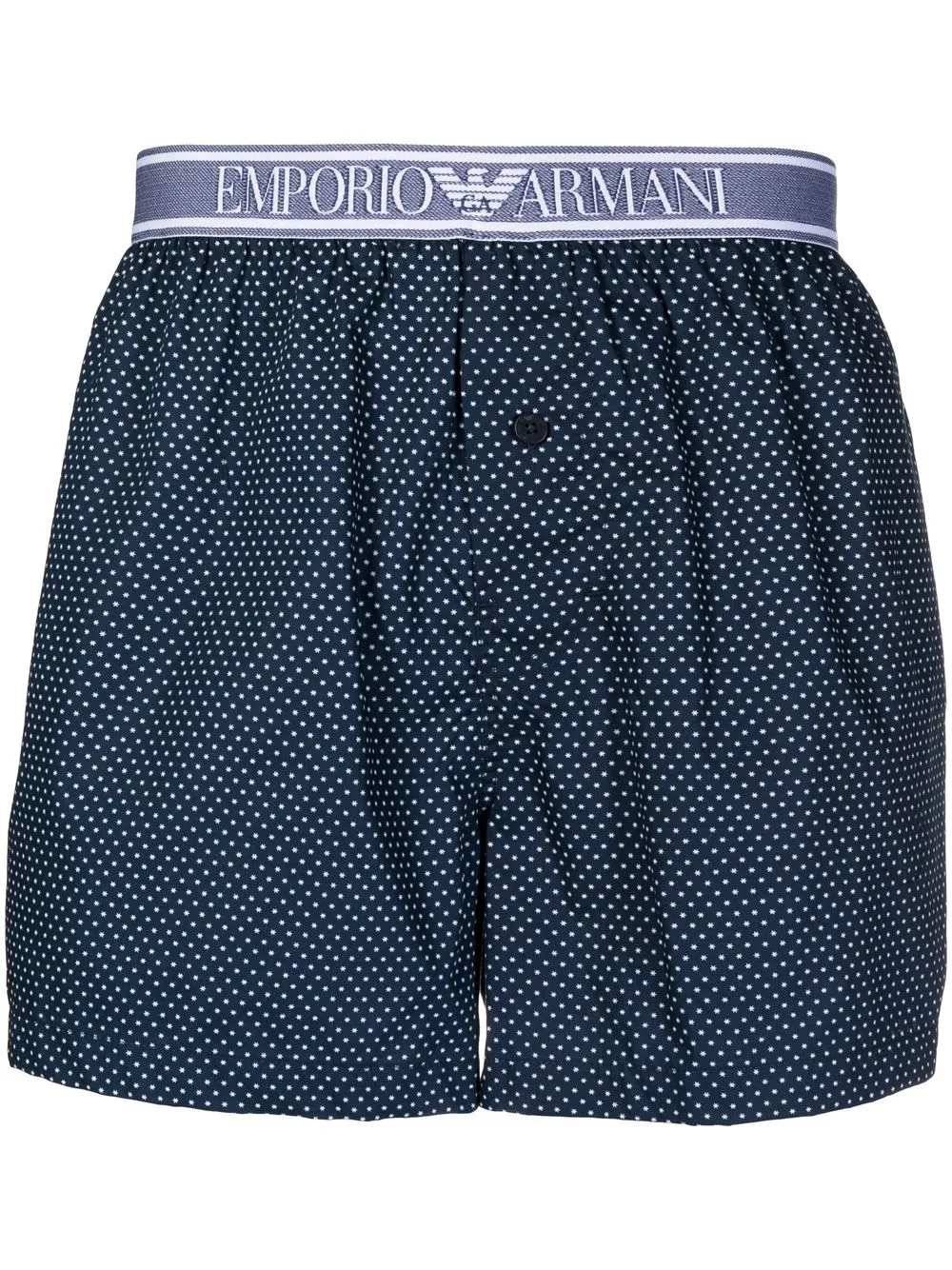 

Emporio Armani logo-waistband boxers - Blue