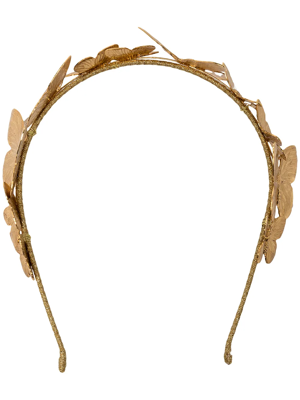 

Jennifer Behr Mariposa butterfly headband - Gold