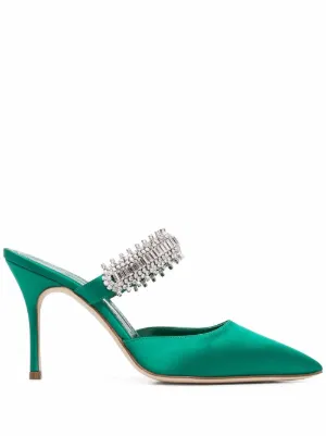 Manolo Blahnik（マノロ・ブラニク）ミュール - FARFETCH
