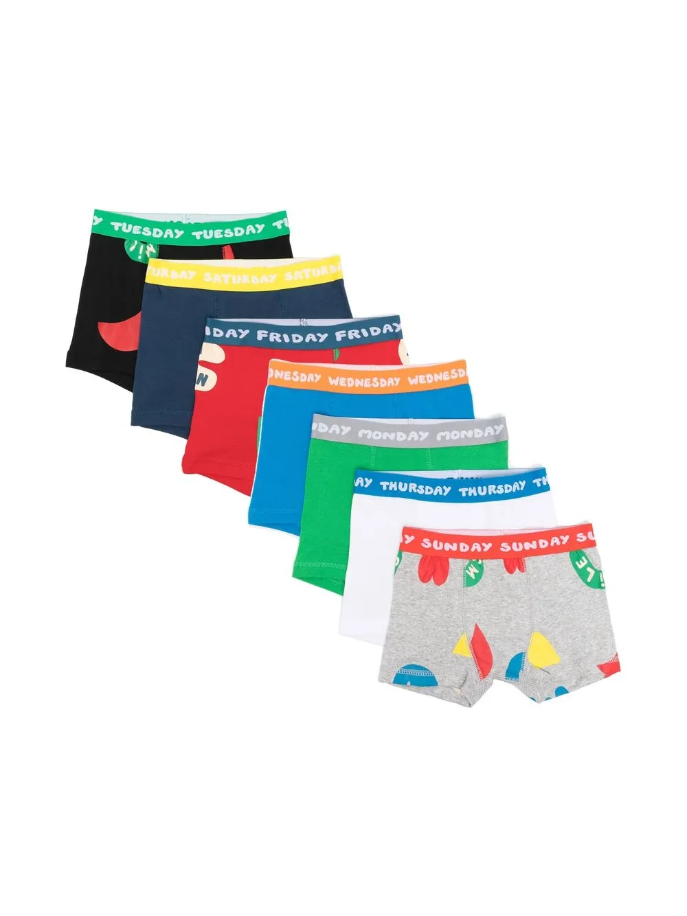 Stella McCartney Kids Days Of The Week Boxer Shorts Farfetch