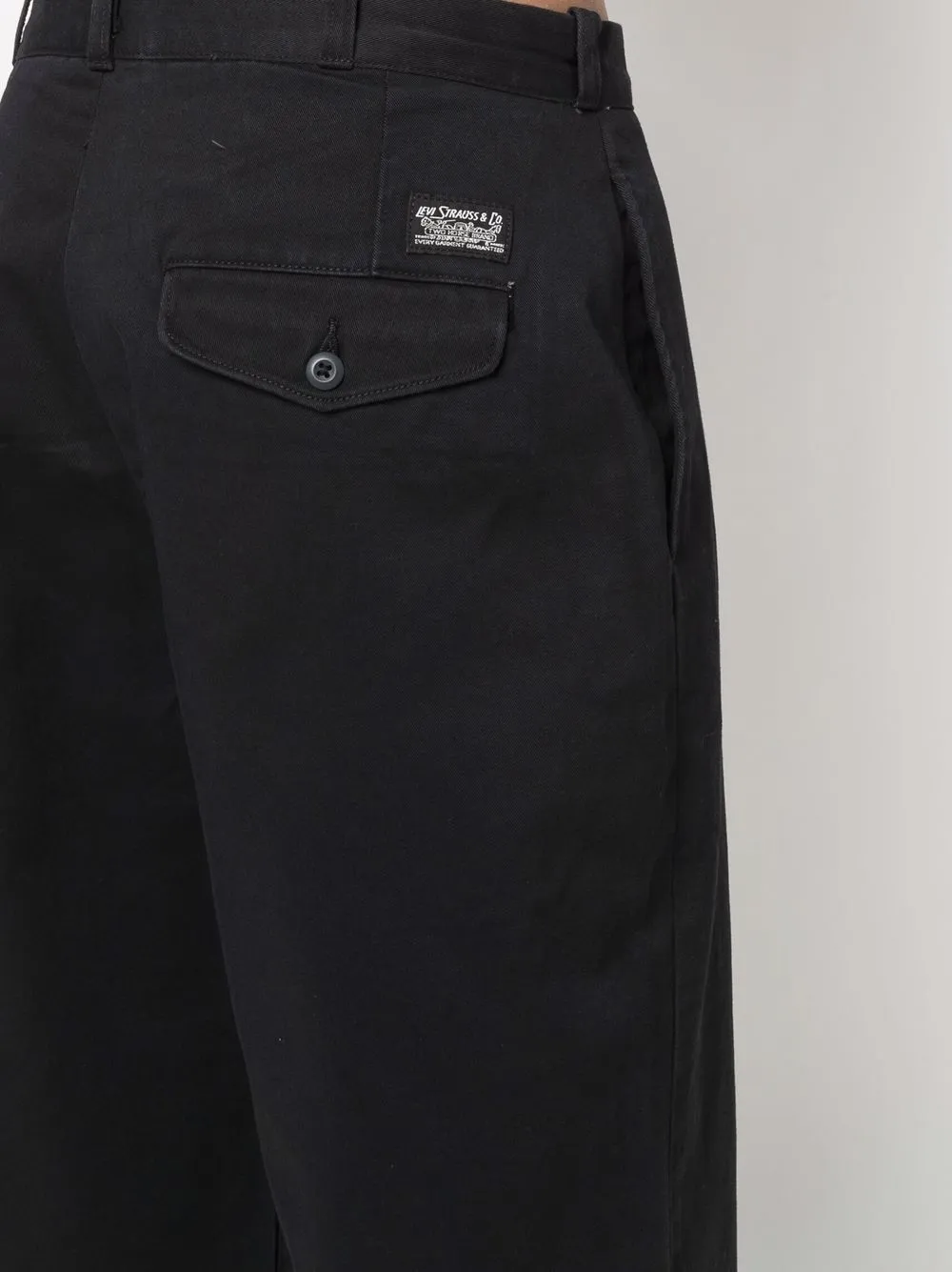 фото Levi's укороченные брюки широкого кроя