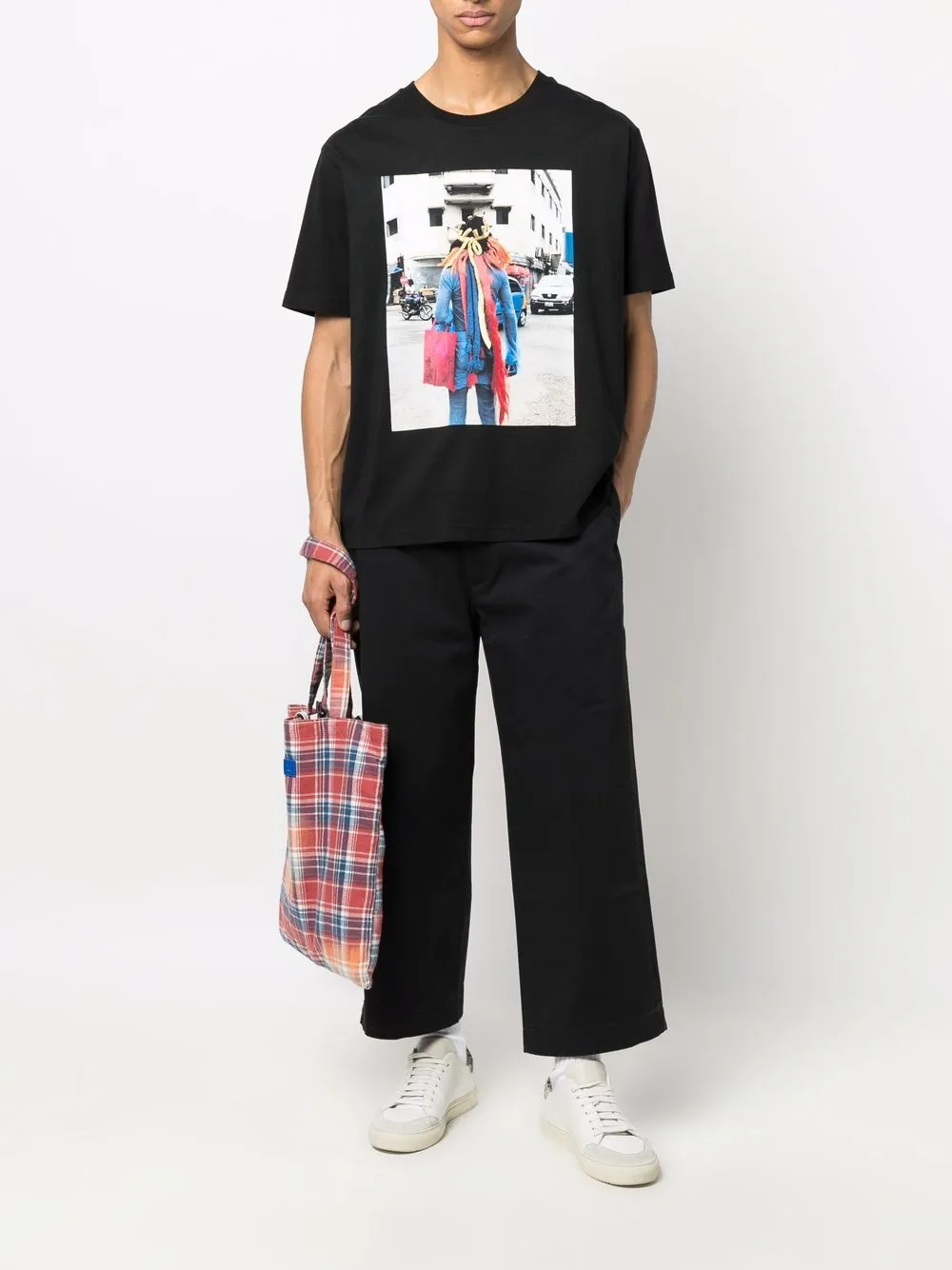 Levi's Cropped broek - Zwart