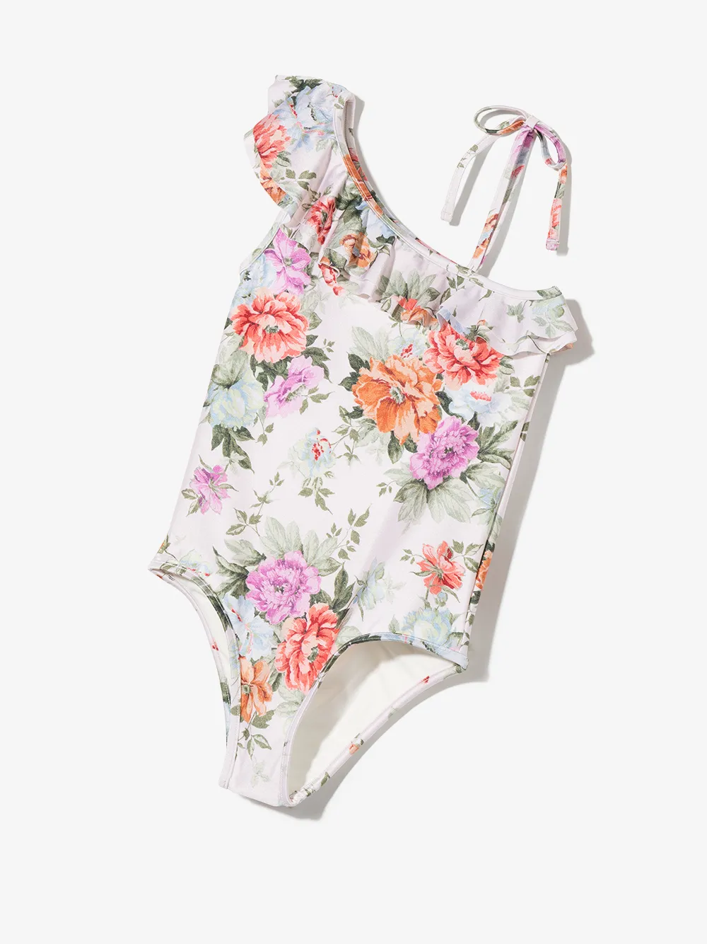 ZIMMERMANN Kids Asymmetrisch badpak - Beige