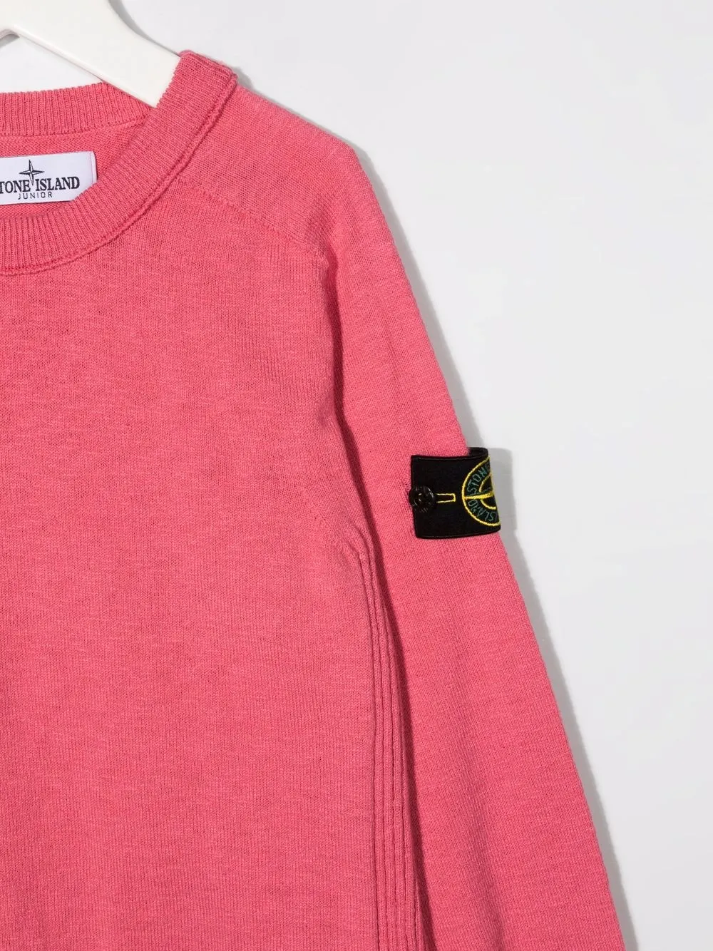 фото Stone island junior толстовка с нашивкой-логотипом