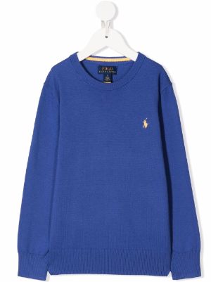 ralph lauren navy blue jumper