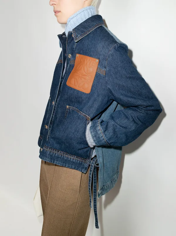 LOEWE Anagram button-up Denim Jacket 