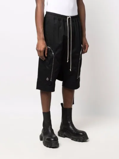 drawstring drop-crotch shorts | Rick 