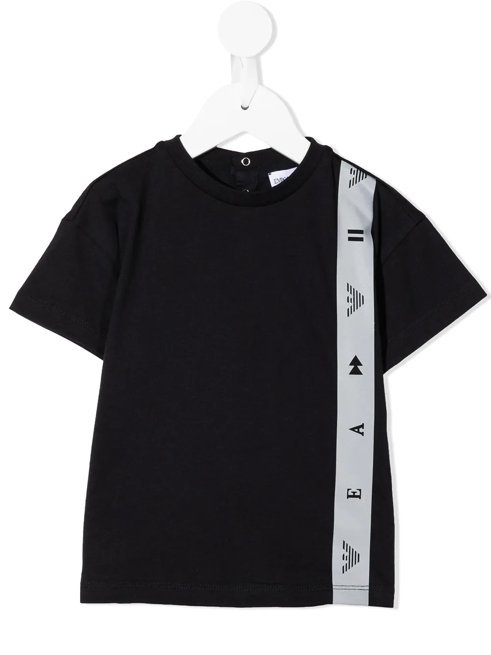 

Emporio Armani Kids playera con logo estampado - Azul