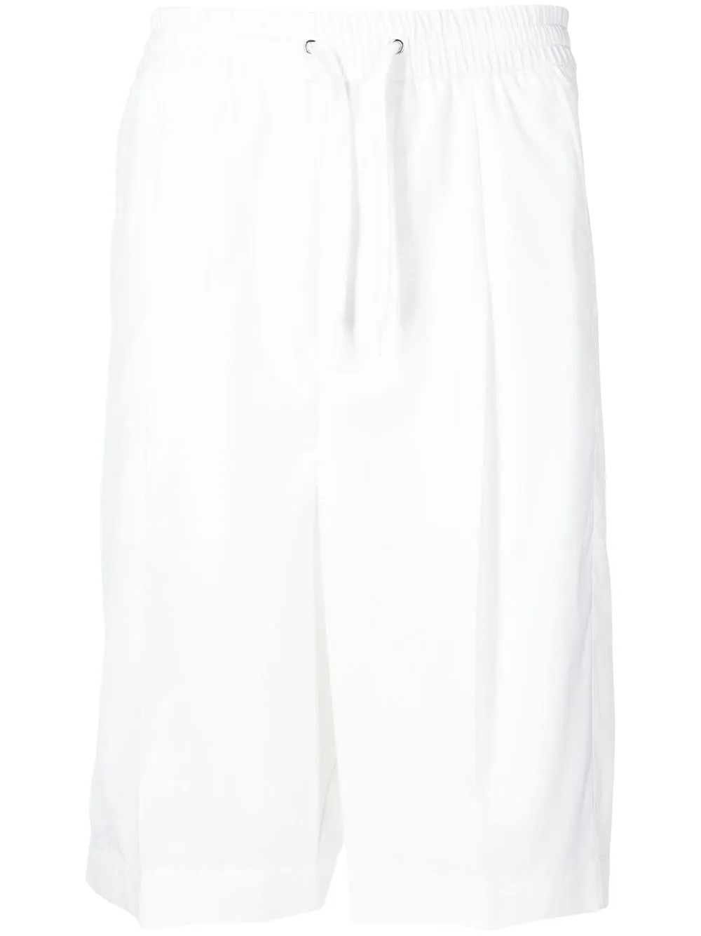 

Emporio Armani bermudas con cordón en la pretina - Blanco