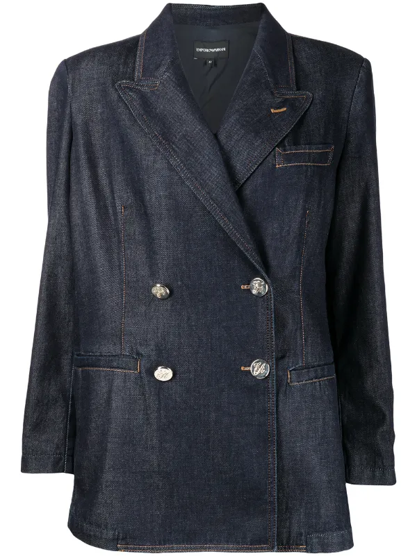 Emporio Armani double-breasted Denim 