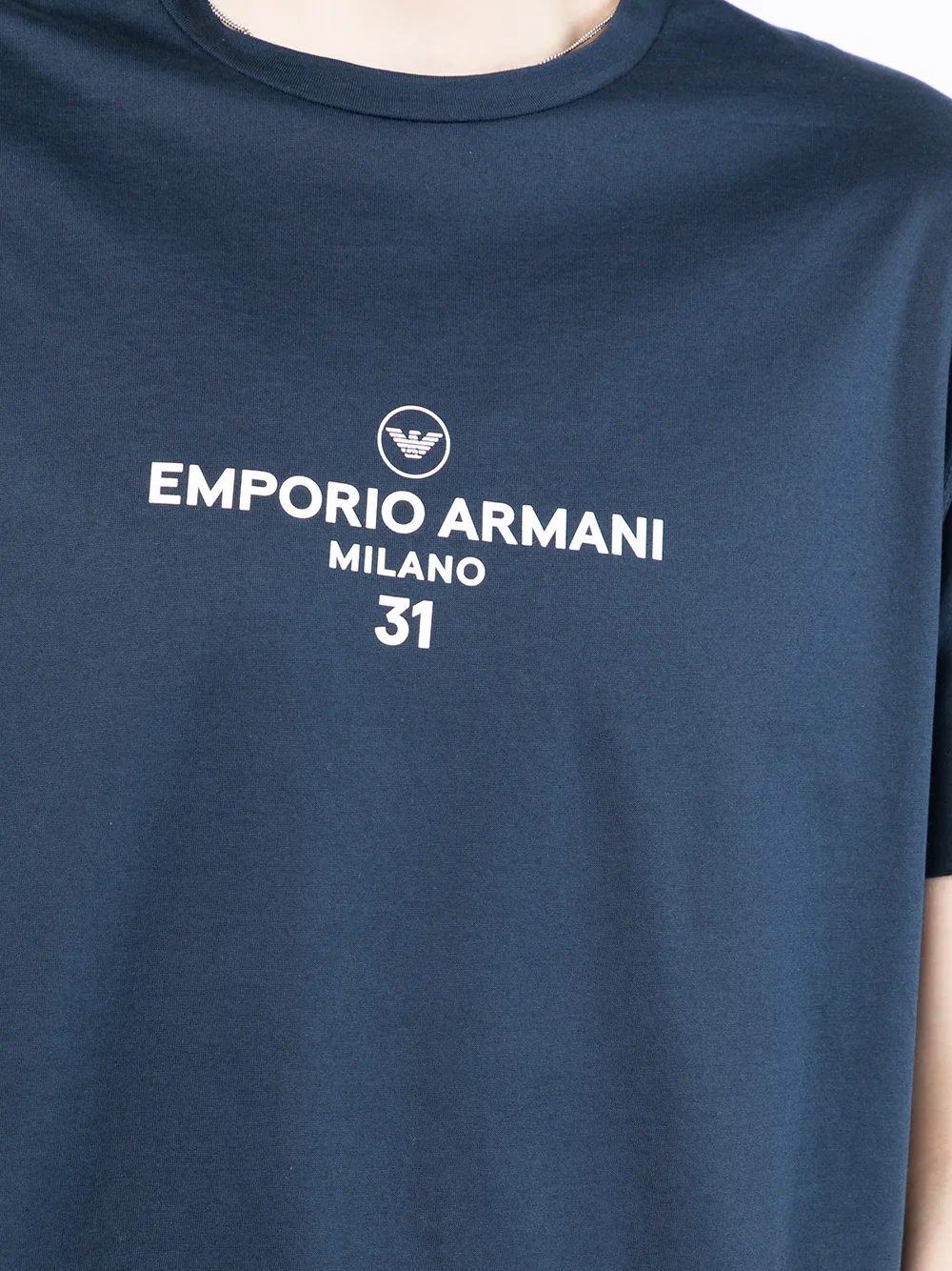 фото Emporio armani футболка с логотипом