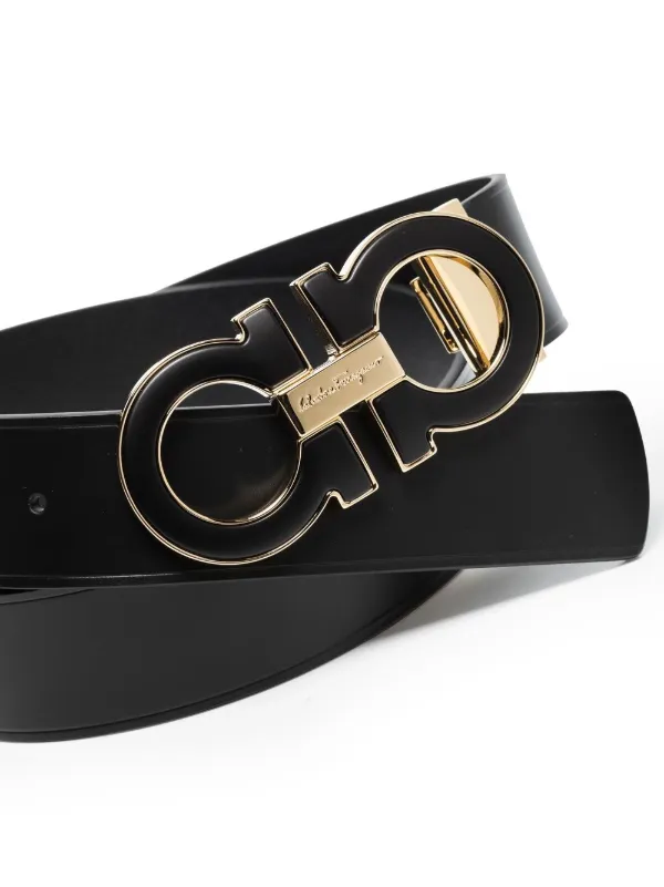 SALVATORE FERRAGAMO logo-plaque Leather 