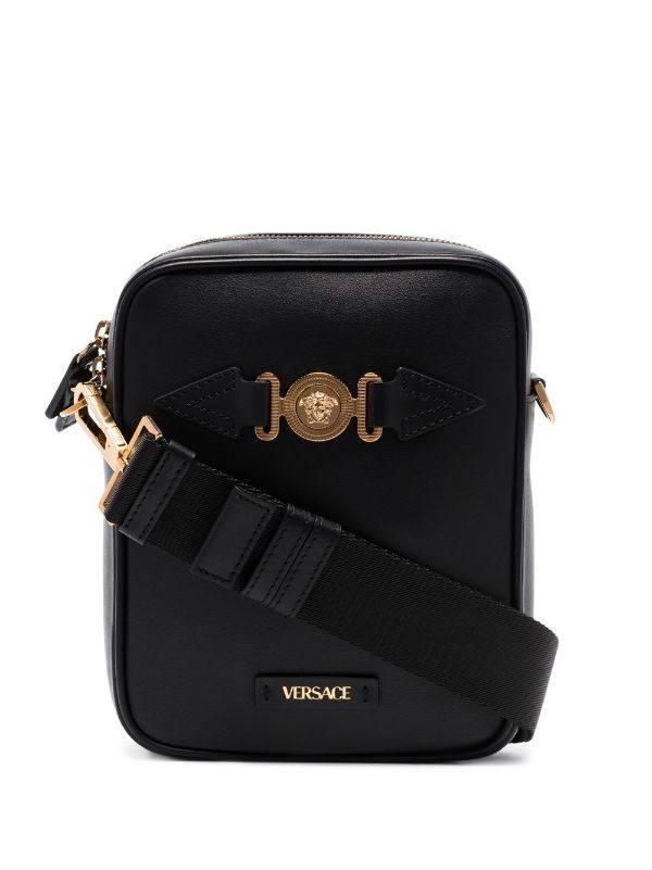 versace men's side bag