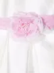 Abel & Lula floral-appliqué sleeveless dress