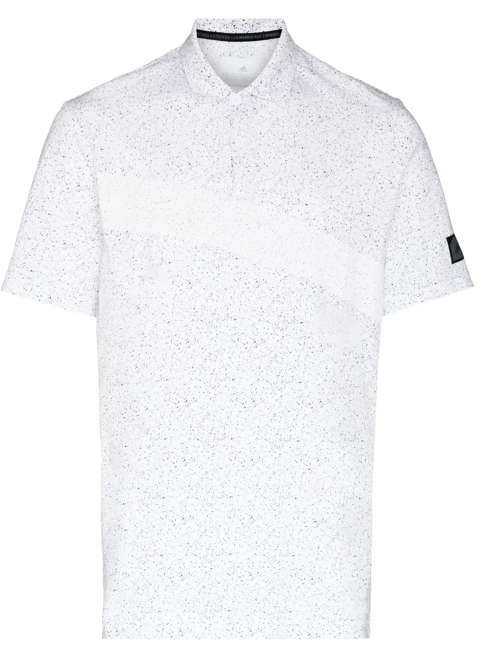

adidas Golf camisa manga corta con parche del logo - Blanco