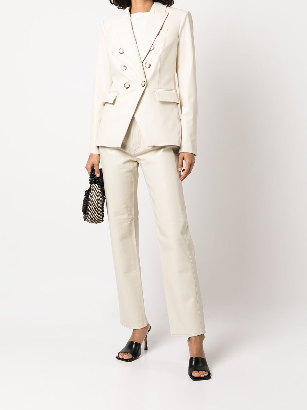 фото Veronica beard double-breasted tailored blazer