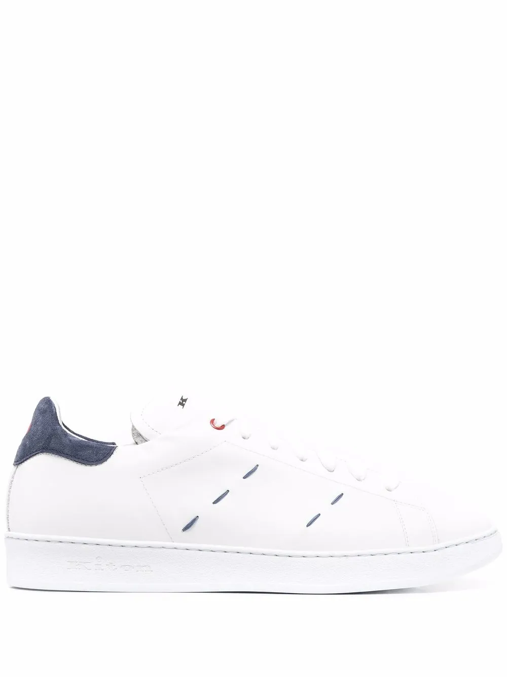 

Kiton tenis bajos con agujetas - Blanco