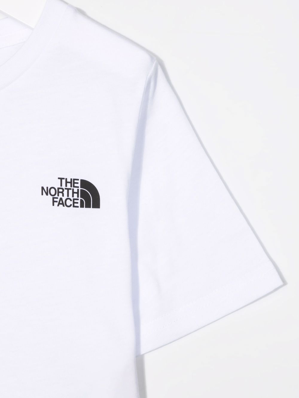 фото The north face kids logo-print short-sleeved t-shirt